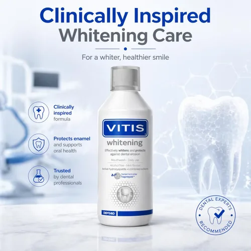 Vista 10 de Vitis Enjuague bucal blanqueador 16.9 fl oz