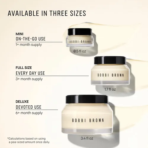 Vista 11 de Bobbi Brown Base facial enriquecida con vitaminas, base hidratante e hidratante 2 en 1, con manteca de karité, ácido hialurónico y vitaminas