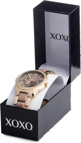 Vista 3 de XOXO Mujer XO5873amarillo y tono oro rosa Reloj