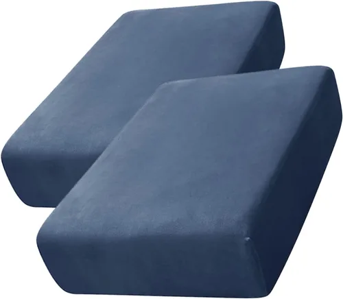 Vista 34 de CONRUSER Funda de cojín elástica de terciopelo suave, funda de cojín de felpa de terciopelo suave, fundas de sofá, protector de muebles con parte