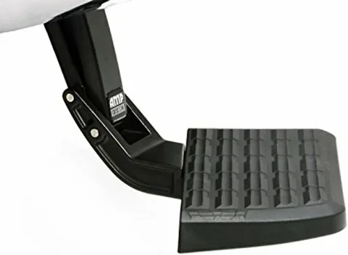 Vista 2 de AMP Research 75316-01A BedStep, escalón desplegable para defensa, color negro