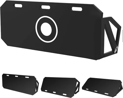 Vista 8 de 3-Angle Soccer Rebounder Board, Portable Wall for Passing, Shooting Negro 32"x12