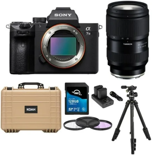 Vista 8 de Sony Paquetes de cámara sin espejo de marco completo a7 III (cuerpo a7III + paquete de lentes SEL50F18F)