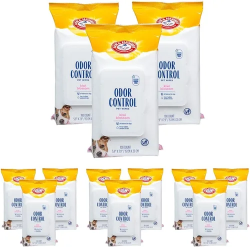 Vista 9 de Arm & Hammer Toallitas para perros con control de olores, arándano y coco