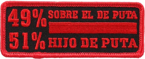 Vista 5 de Hot Leathers Parche unisex para adultos