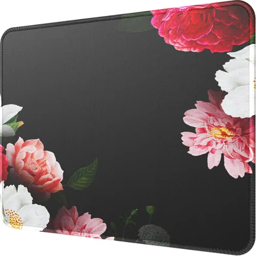 Vista 29 de Brothers Group Alfombrilla para mouse, 1 paquete Anti-Fray Stitched Edges, Premium Textured Surface, Non-Slip Rubber Base, Water and Stain