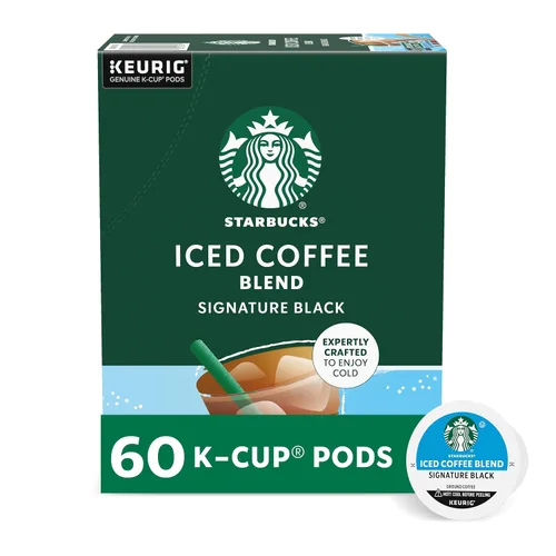 Vista 41 de Starbucks Cápsulas de café K-Cup, café de tostado medio con 2X cafeína mezcla de la casa para cafeteras Keurig, 100% arábica, 6 cajas