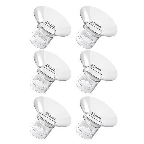 Vista 8 de NaNaLazy 6 piezas de inserción de brida de 0.51 pulgadas, compatible con Medela/TSRETE/momcozy S9/S10/S12/S9pro/S12pro Universal, protector de 13 mm