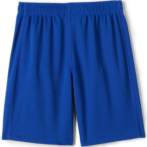 Vista 2 de Lands' End Pantalones cortos de malla para uniforme escolar para niños