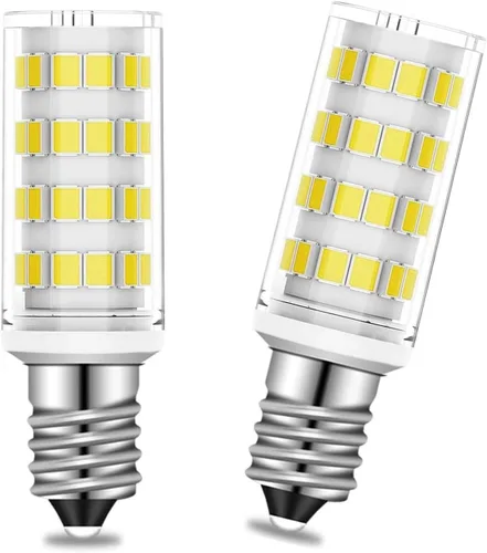 Vista 9 de Bombilla de base europea E14 E14, lámpara turca de repuesto regulable equivalente a 4 W, bombilla incandescente de 40 W, CA 110 V-130 V blanco