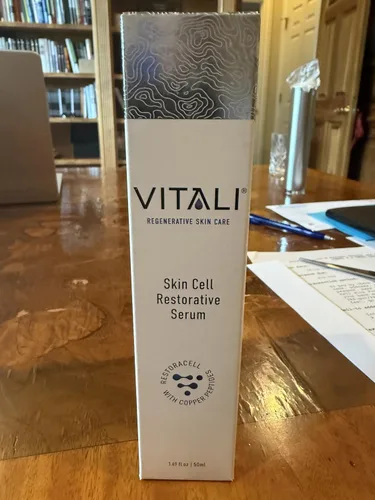 Vista 6 de Vitali Suero peptídico de cobre GHK-Cu al 2% – Suero hidratante ligero para una piel más suave y radiante – 1.69 onzas líquidas