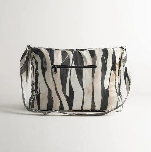 Vista 2 de Maison d' Hermine Bolsa de hombro 100% algodón, bolsa de trabajo informal para mujer, bolsas de gran capacidad para compras, viajes, playa, gimnasio
