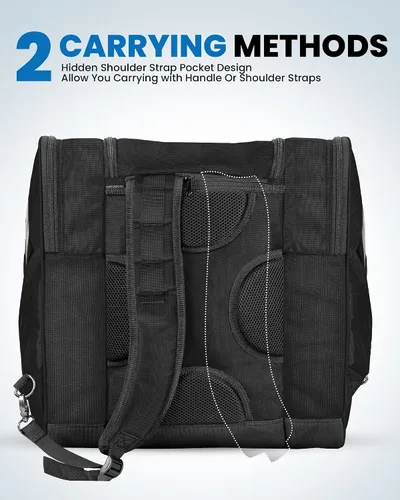 Vista 2 de OutdoorMaster Bolsa para botas de esquí y snowboard - Bolsa de 50L, excelente para viajes con exterior e inferior impermeables - para hombres