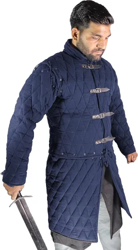 Vista 2 de Gambeson - Vestido de disfraz grueso acolchado de algodón SCA LARP