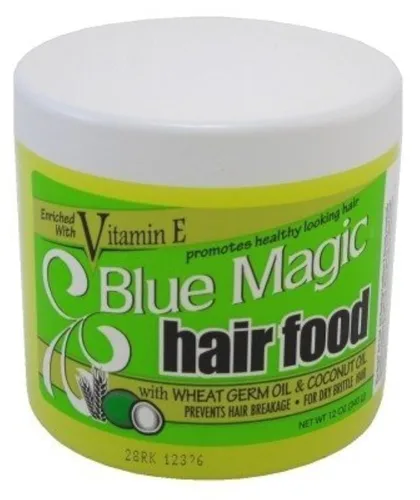 Vista 2 de Blue Magic Alimento para el cabello con vitamina E (seco/quebradizo) 12 onzas (paquete de 2)