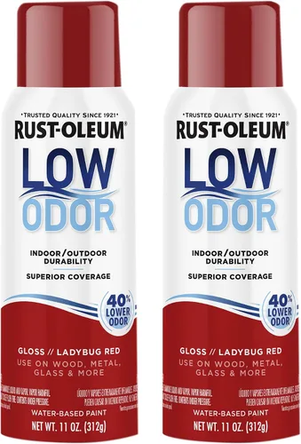 Vista 16 de Rust-Oleum - Pintura en aerosol prémium de bajo olor, gris ancla brillante Olor 40% menor que las pinturas en aerosol tradicionales, durabilidad