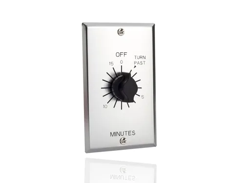 Vista 9 de Apagador de tiempo para pared con interruptor automático Sringwound estilo comercial serie C, 1
