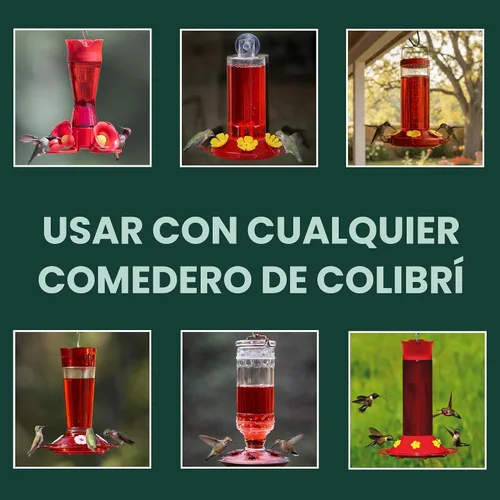Vista 5 de Perky-Pet Concentrado instantáneo de néctar en polvo de colibrí, bolsa de 2 libras, 244SFB, hace 192 onzas de néctar de alimentos líquidos