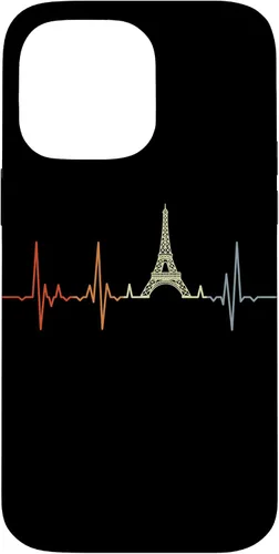 Vista 21 de My Heart Beats For Paris France Eiffel Tower Case for iPhone 16