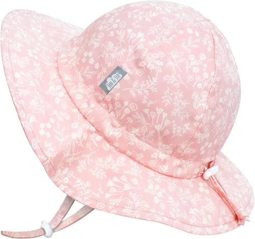 Vista 27 de JAN & JUL Sombrero de sol de algodón UPF 50+ con ala ancha para niñas pequeñas