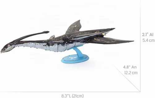 Vista 3 de Metal Earth Serie Premium Avatar 2 Ilu 3D Metal Modelo Kit Fascinaciones