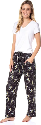 Vista 2 de Disney Tinker Bell Sleep Never Land Map Symbols - Pantalones de pijama para mujer