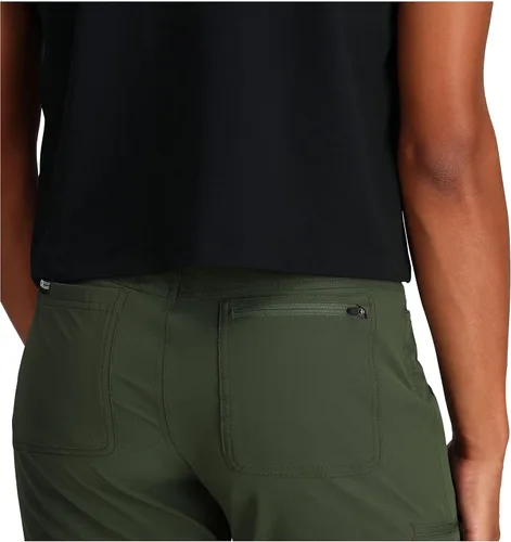 Vista 5 de Outdoor Research Pantalones Ferrosi para mujer, equipo ligero para senderismo, escalada, campamento