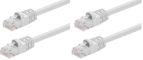Vista 54 de Monoprice - Cable de red Ethernet Cat6 0.5 pies 24AWG 550MHz UTP de cobre desnudo, negro