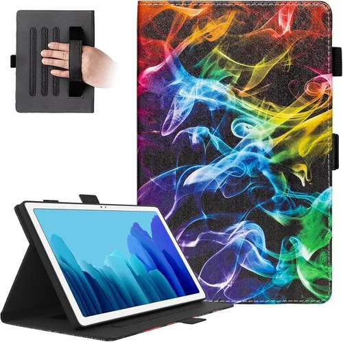 Vista 17 de Dteck Funda protectora de piel sintética con ranuras para tarjetas y función de soporte ajustable, para Samsung Galaxy Tab A7 de 10.4 pulgadas