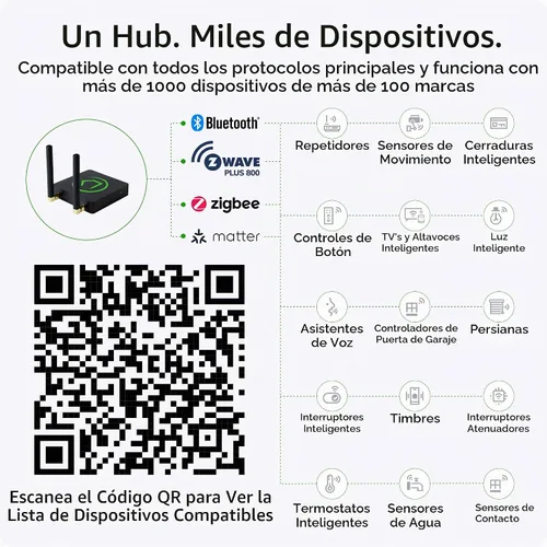 Vista 8 de Hubitat Elevation C‑8 Pro Smart Home Hub, control local y automatizaciones Works with Ring, Alexa, Google Home, Apple HomeKit, Compatible with