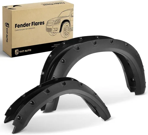 Vista 11 de YHTAUTO Guardabarros estilo fábrica OE con kit de herramientas, negro mate