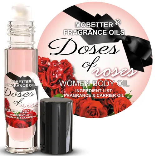 Vista 8 de MOBETTER FRAGRANCE OILS Aceite corporal para mujer con perfume de oro convertido en rosa