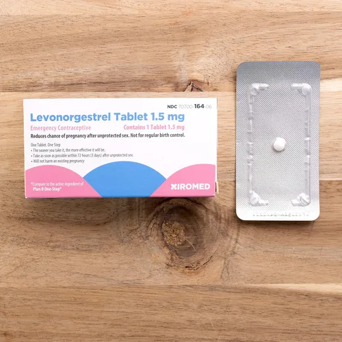 Vista 6 de Xiromed Píldora anticonceptiva de emergencia para mujeres (paquete de 6) – Tableta de levonorgestrel de 1.5 mg – Reduce la probabilidad de embarazo