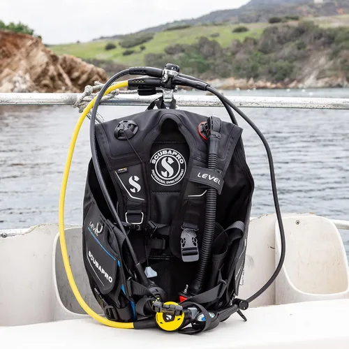 Vista 6 de SCUBAPRO Nivel Super Cinch delantero ajustable buceo BCD para buceo recreativo