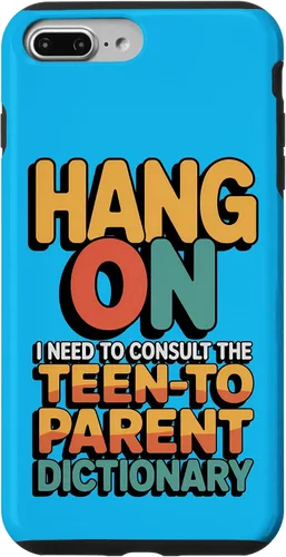 Vista 12 de Hang On I Need The Teen-to-Parent Dictionary Case for iPhone 16