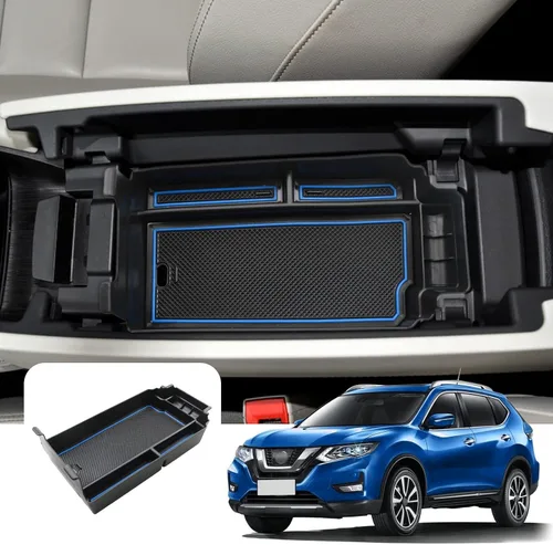 Vista 9 de LFOTPP Rogue Organizador de consola central para Nissan Rogue 2021 2022 2023 2024 2025 2026 Nissan Rogue [S/SL/SV/Platinum] T33 Caja