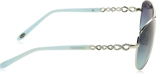 Vista 3 de Gafas de sol Tiffany TF 3049 B 60019S Plata Plateado 58-12-140