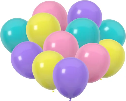 Vista 8 de 60 globos de látex de 12 pulgadas en negro, naranja y morado, Halloween, graduación, cumpleaños, baby shower, decoraciones de fiesta