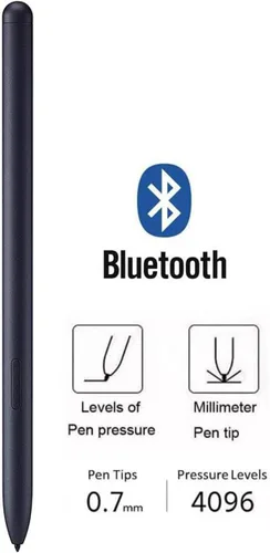 Vista 2 de Galaxy Tab S7 S Pen (Con Bluetooth) Reemplazo para Samsung Galaxy Tab S7, Tab S7+ Plus, Galaxy Tab S7 FE Pen Touch Stylus Pen + puntas/puntas