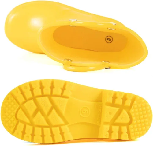 Vista 6 de HugRain Botas de lluvia ligeras y adorables para niños pequeños