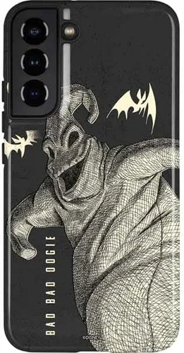 Vista 12 de Skinit Pro Phone Case Compatible with Galaxy S22 Plus - Officially Licensed Disney The Nightmare Before Christmas Jack on Spiral Hill Art Design