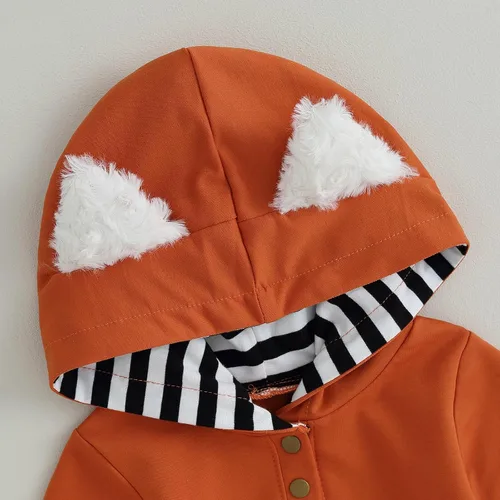 Vista 4 de CIYCUIT Disfraces de Halloween para bebé niño y niña, trajes de zorro