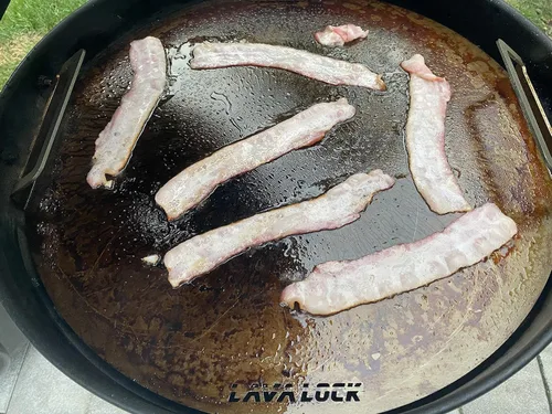 Vista 4 de LavaLock Rejilla plana superior para UDS 55 galones tambor ahumadores placa de parrilla también se adapta a Weber Smokey Mountain 22 pulgadas WSM