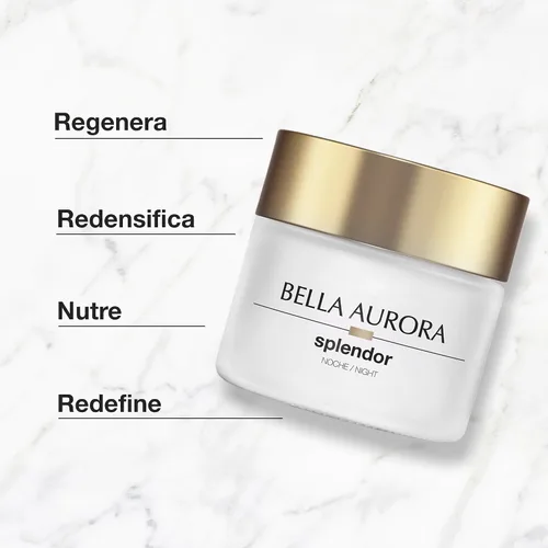 Vista 3 de BELLA AURORA SPLENDOR 10 CREMA 50ML NOCHE REGENERANTE