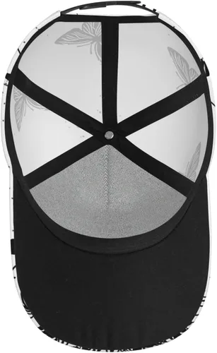 Vista 4 de BQIUULO Gorras para mujer, gorra de béisbol de moda, ajustable, gorras deportivas ajustadas
