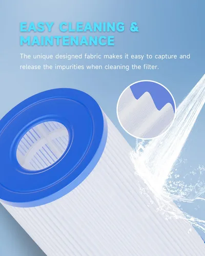 Vista 8 de AQUALTRA Filtros de piscina tipo A o C compatibles con 29000E/59900E, filtros de piscina fáciles de instalar, filtros de piscina sobre el suelo de 8