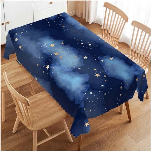 Vista 11 de Swono - Mantel rectangular de bambú con diseño de luz solar y bosque de bambú - Mantel a cuadros lavable para mesa de cocina, cena de festividades
