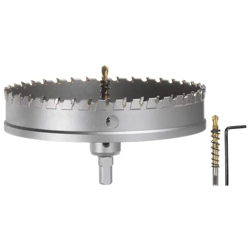 Vista 16 de HARFINGTON Cortador de carburo de sierra de agujero de metal de 0.472 in / 0.47 pulgadas de diámetro para acero inoxidable, metal, aleación