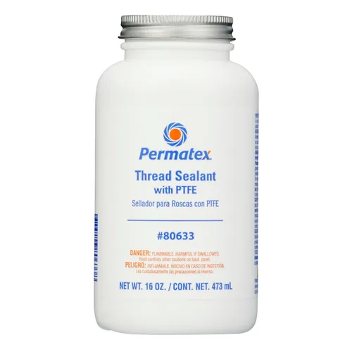 Vista 4 de Permatex 80631 Sellador de hilos con PTFE, 1 oz., Blanco