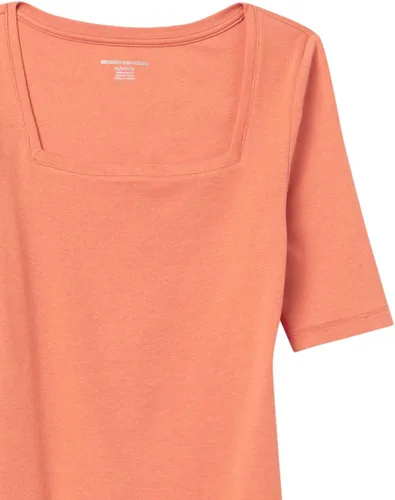 Vista 35 de Amazon Essentials - Camiseta de manga corta y cuello cuadrado para mujer